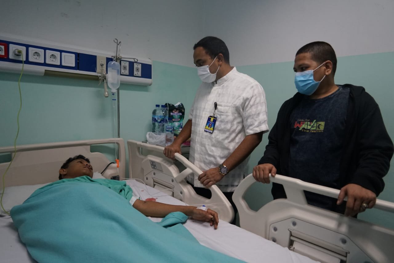 BPPA besuk warga dirawat