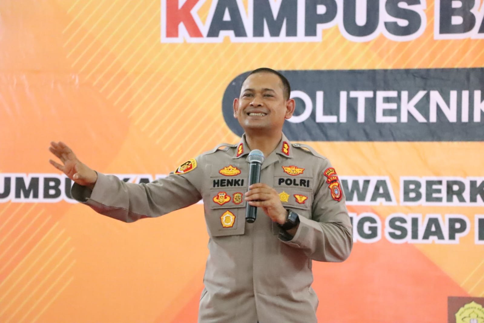 Kapolres Lhokseumawe Henki Ismanto