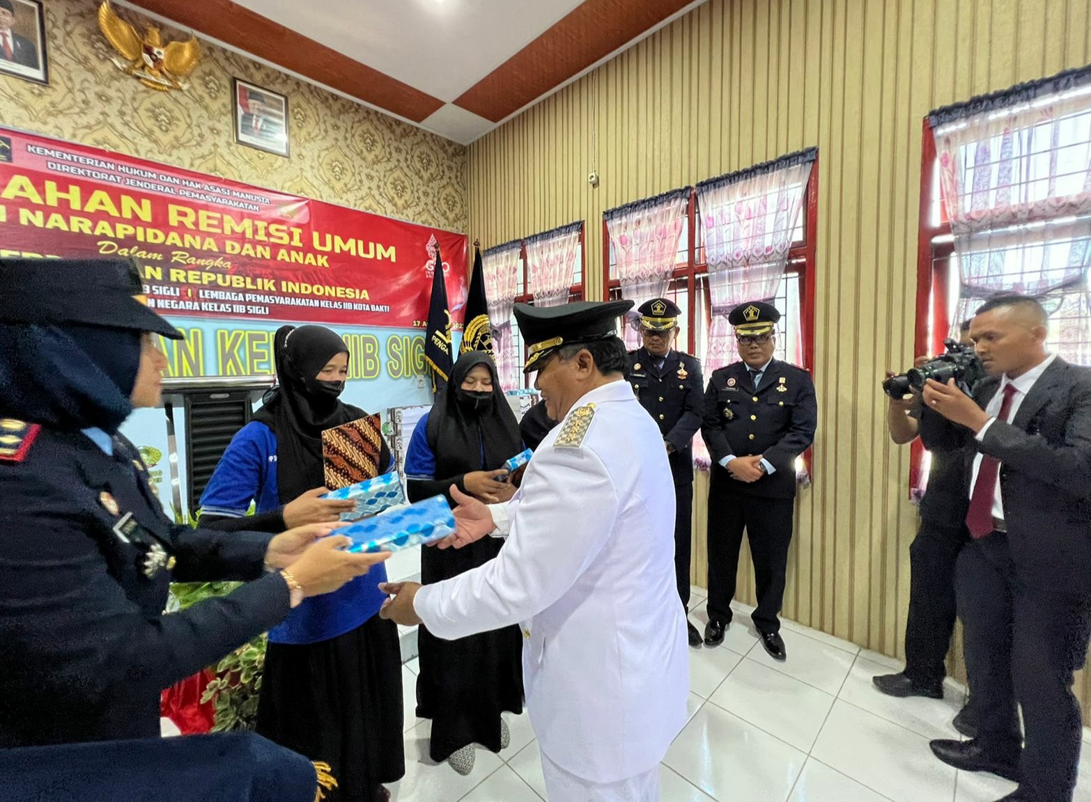 563 Napi di Pidie Dapat Remisi, Ini Harapan Pj Bupati