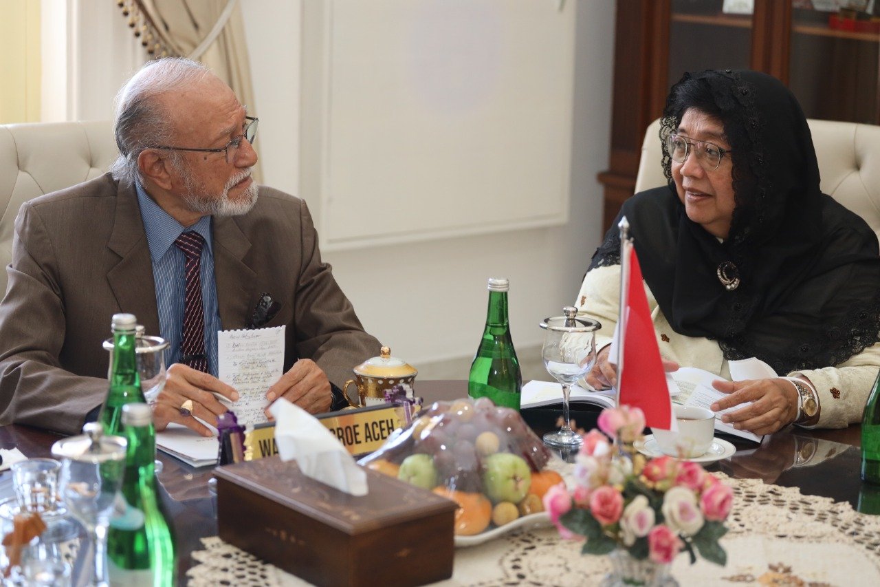 Wali Nanggroe dan Menteri LHK