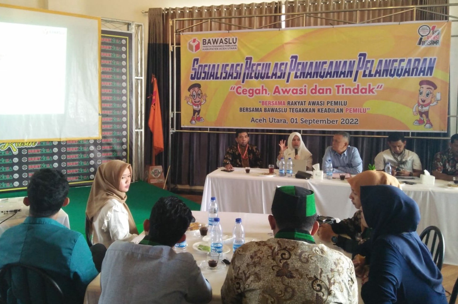 Panwaslih Aceh Utara sosialisasi regulasi