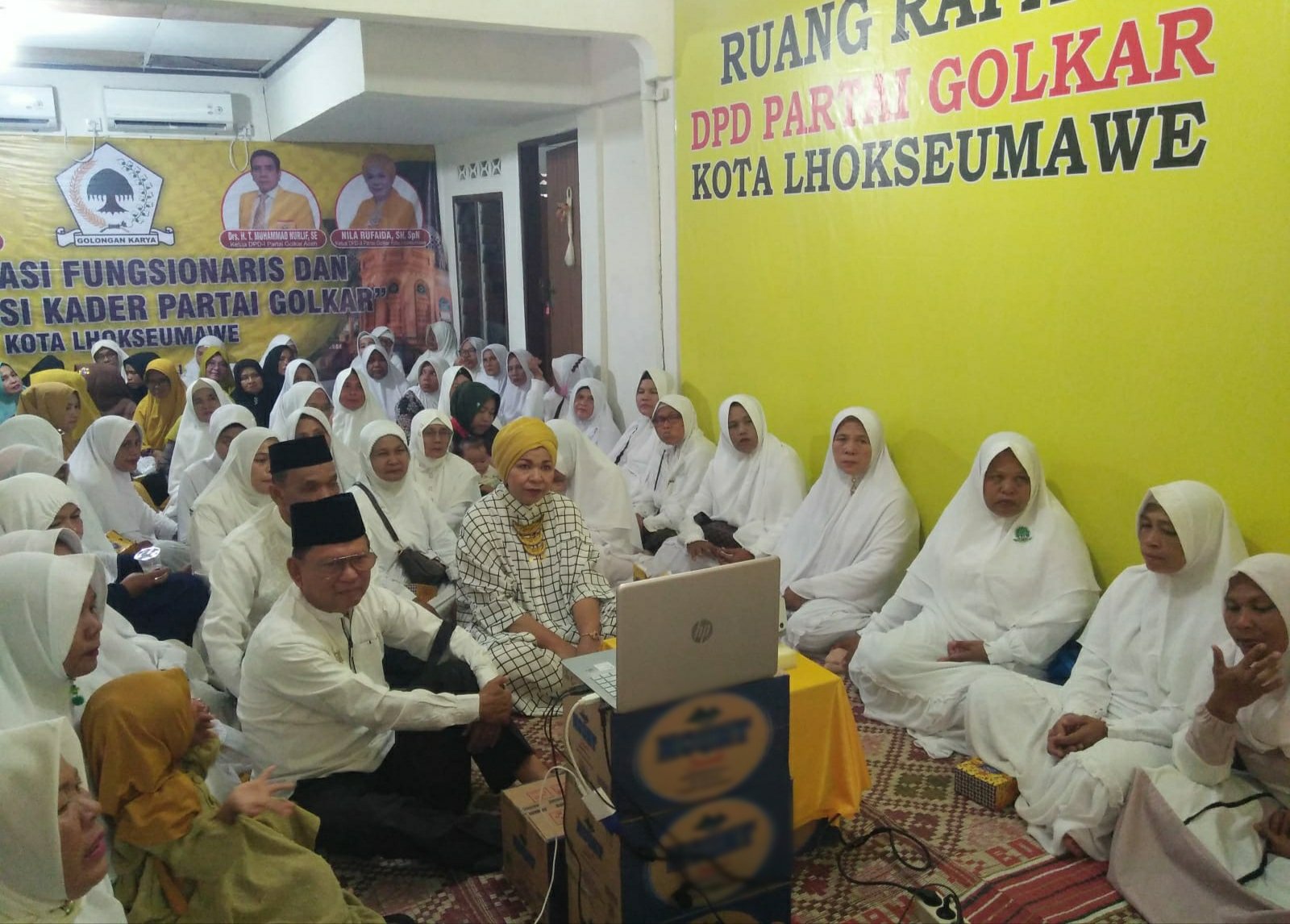 Golkar Lhokseumawe zikir bersama