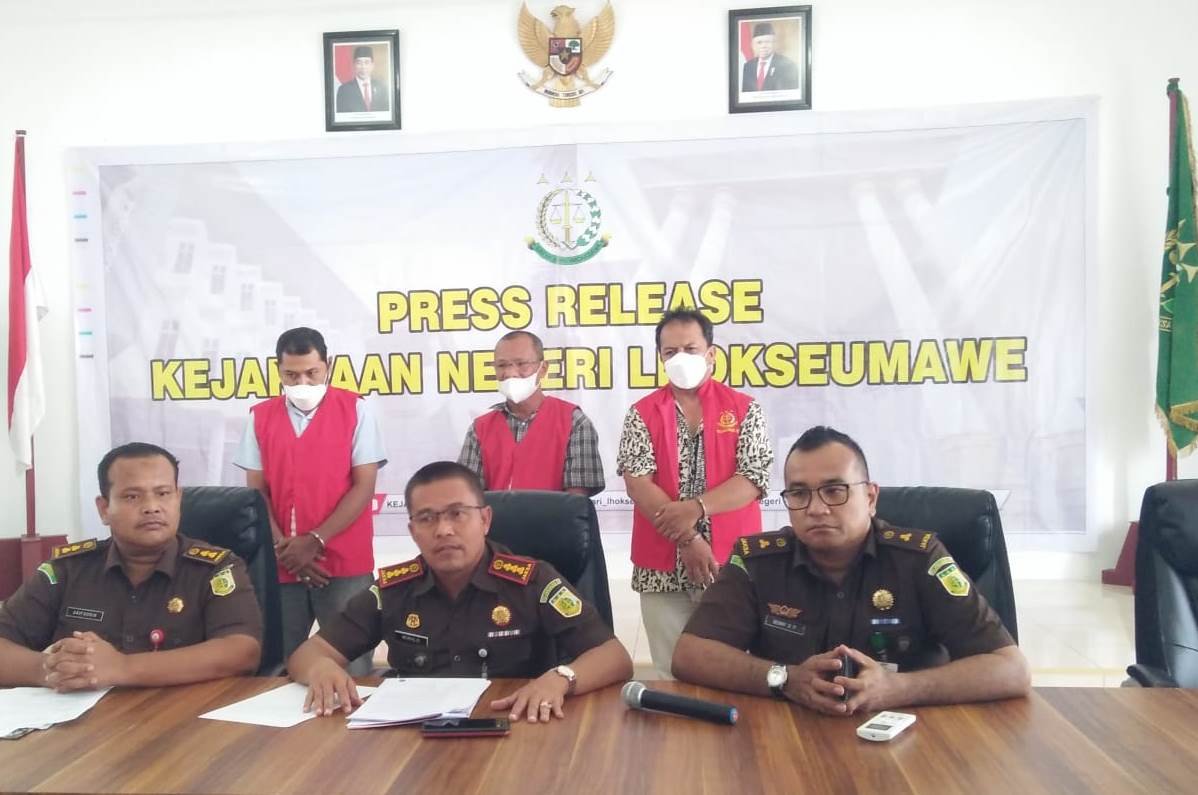 Kajari Lhokseumawe tetapkan tsk Pasar Ujong Blang