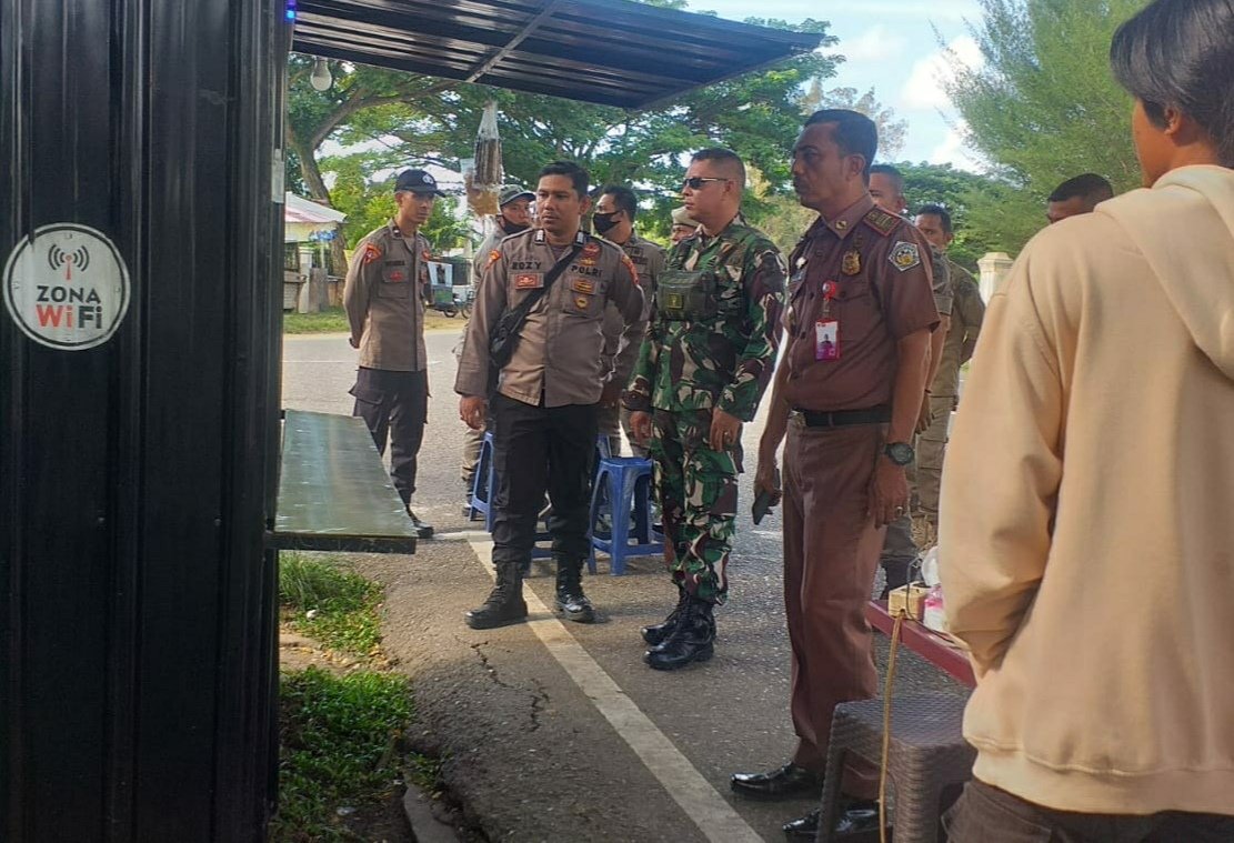 Penertiban pedagang di Lhokseumawe