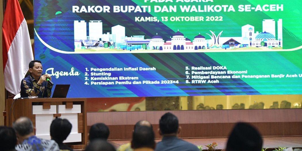 Rakor Gubernur Aceh Bupati dan Wali Kota