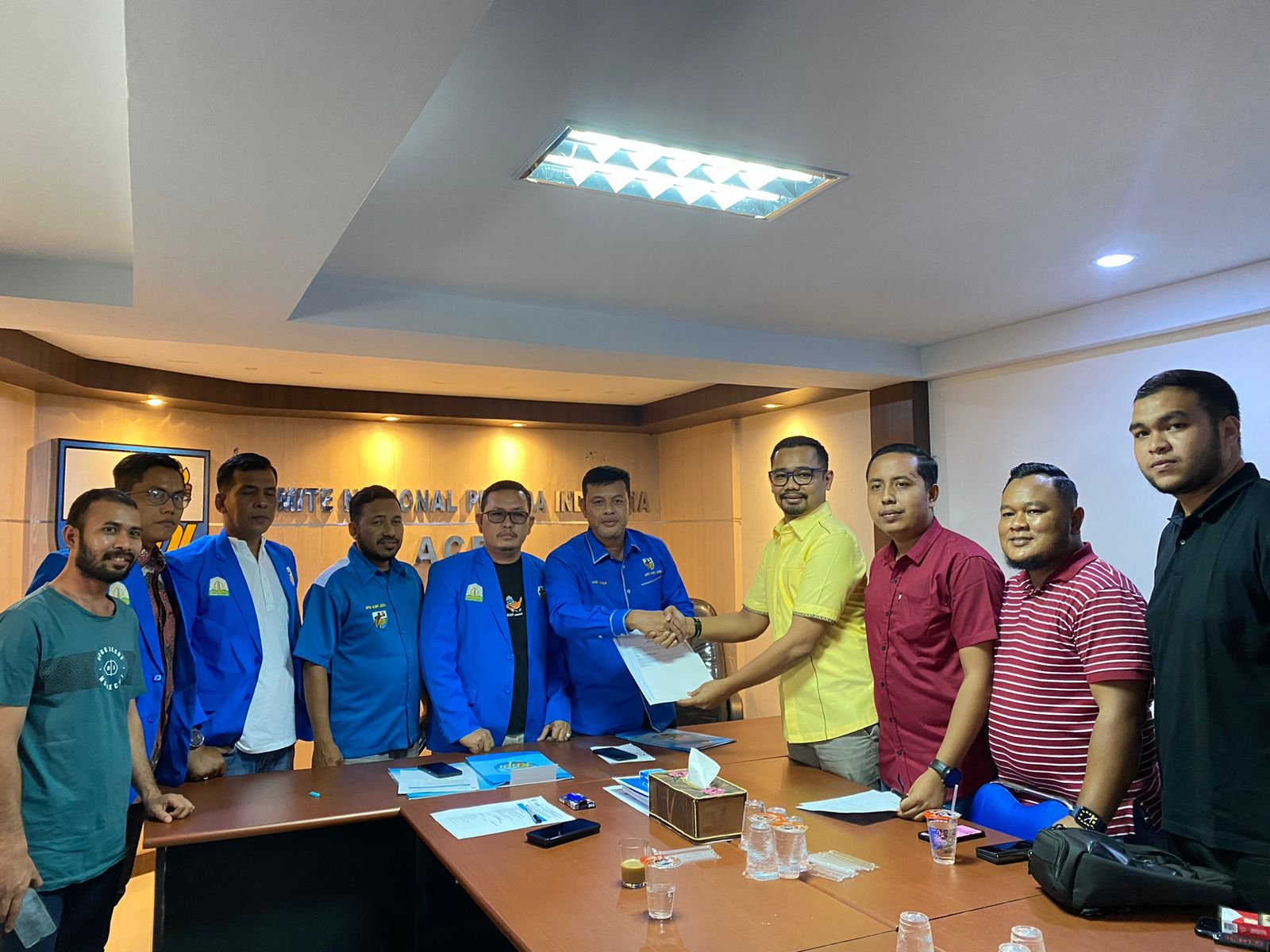 Aulia Rahman mendaftar calon Ketua KNPI Aceh