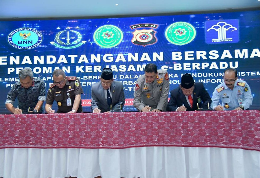 E-Berpadu penegakan hukum