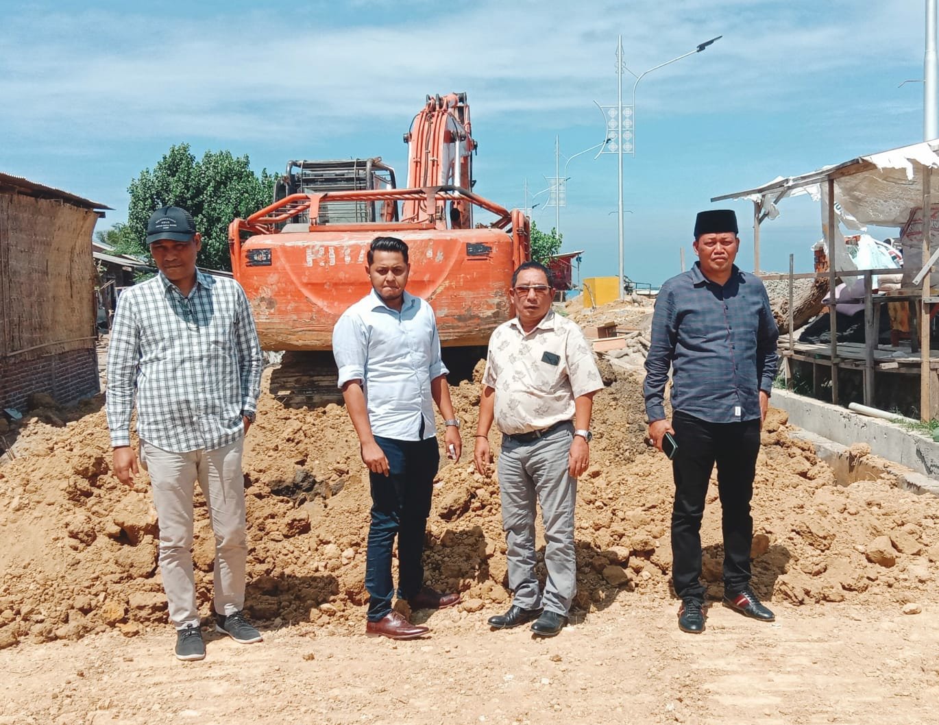 Ketua DPRK tinjau proyek penataan Jagu