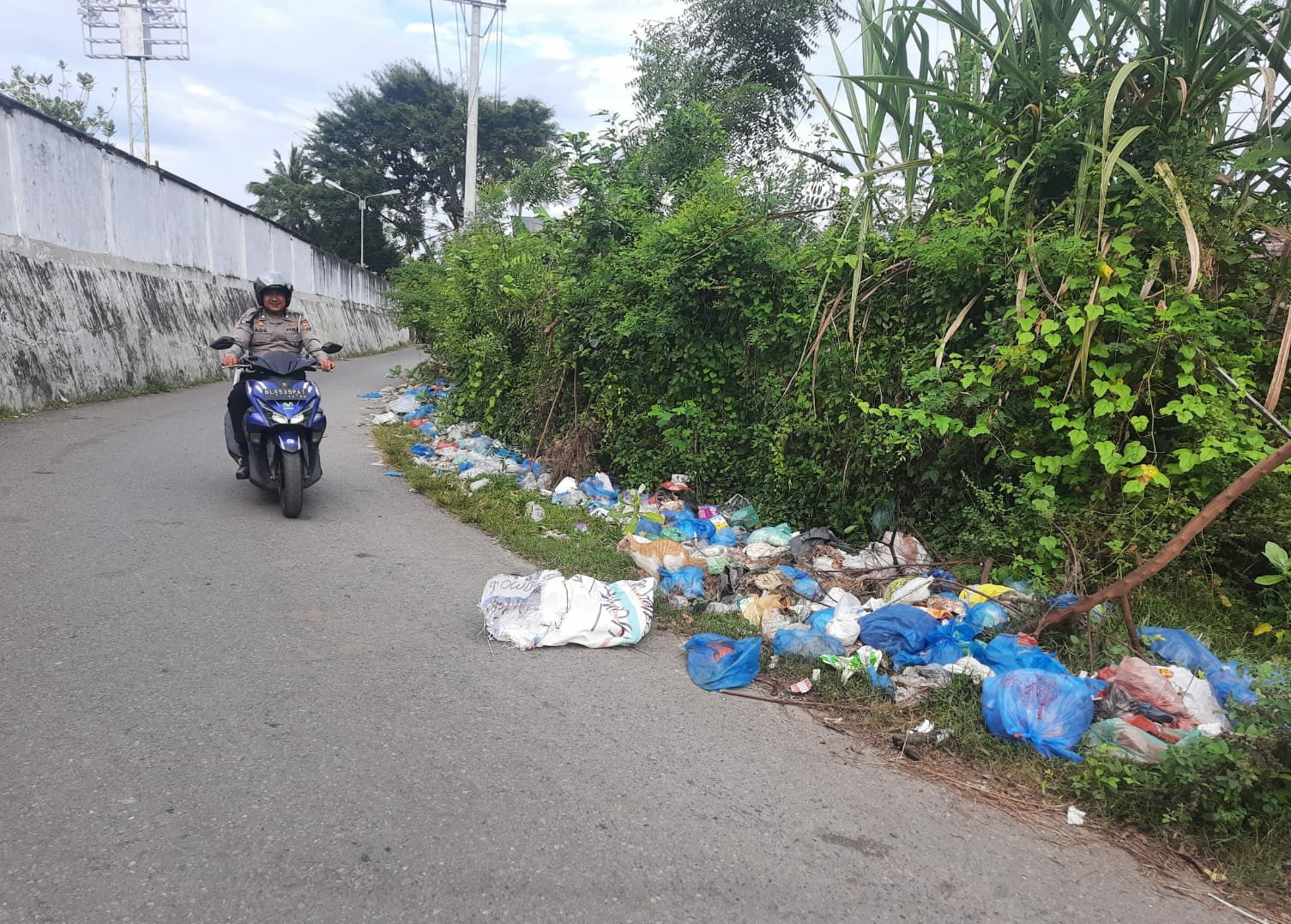 Sampah Jalan Stadion Sigli