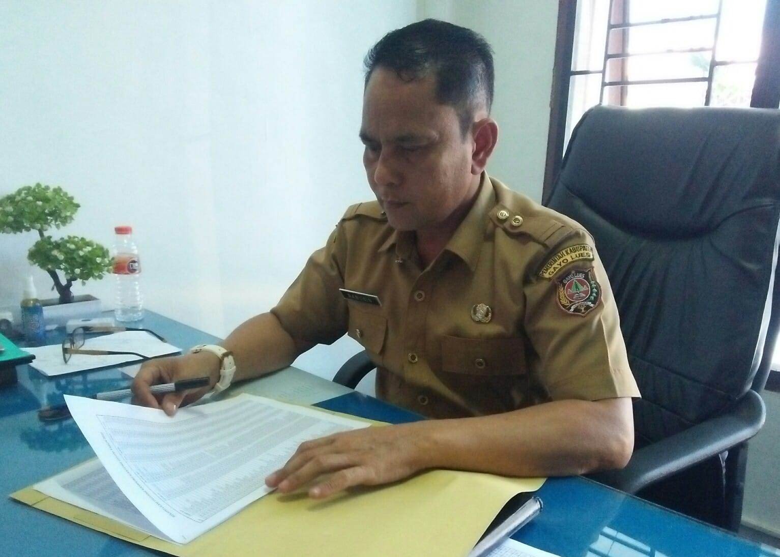 Rabusin Kabid Pendapatan BPKK GL