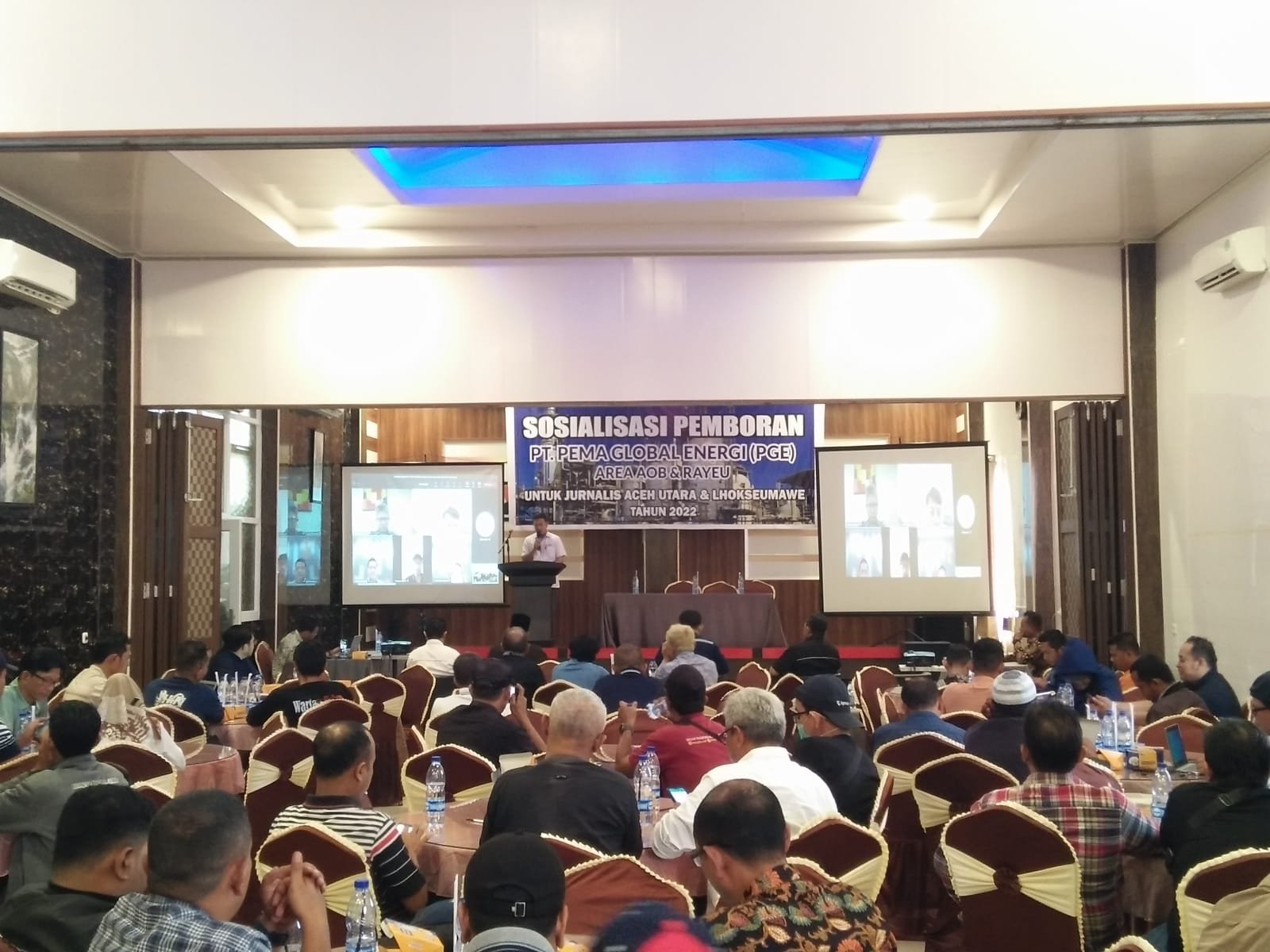 Sosialisasi drilling sumur migas