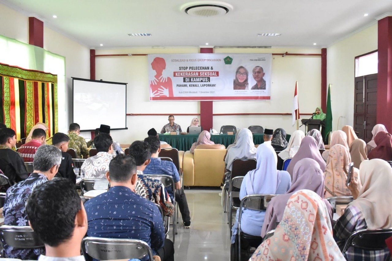 STAIN Teungku Dirundeng Gelar FGD Tolak Pelecehan Seksual