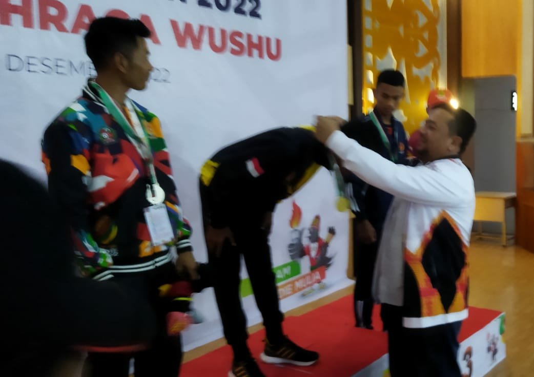 Cabor Wushu medali Pora Pidie