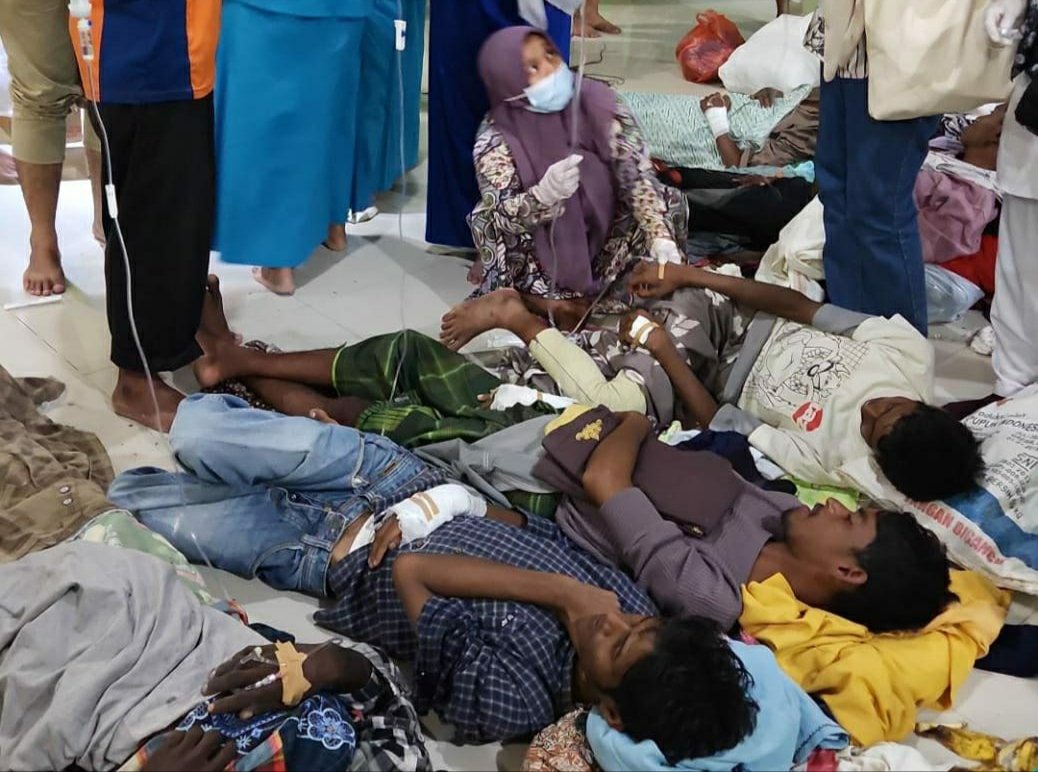 Rohingya dirawat di Pidie