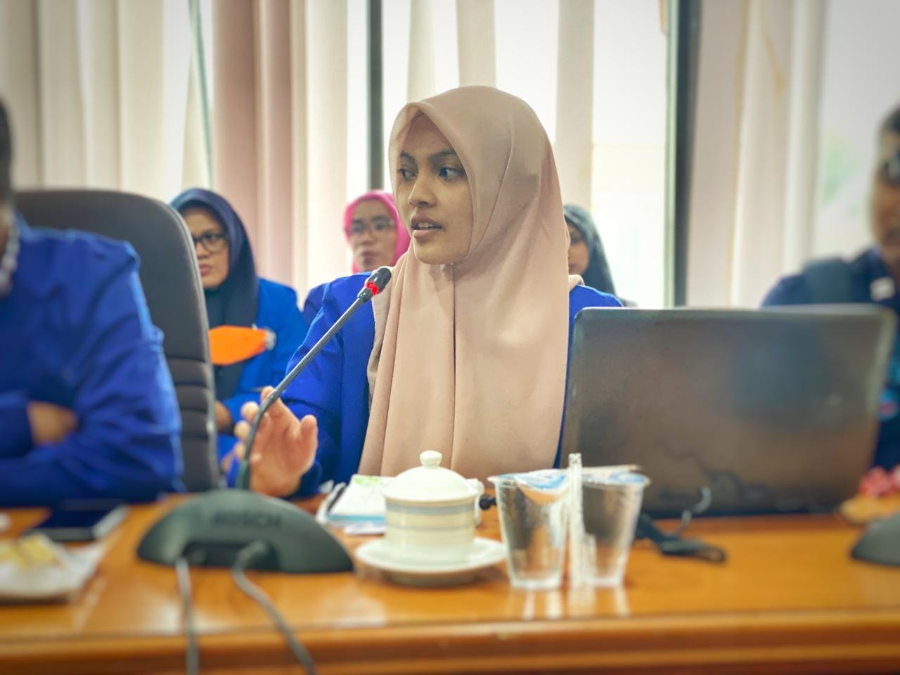 Mahasiswa STAIN Lhokseumawe audiensi dengan DPRK