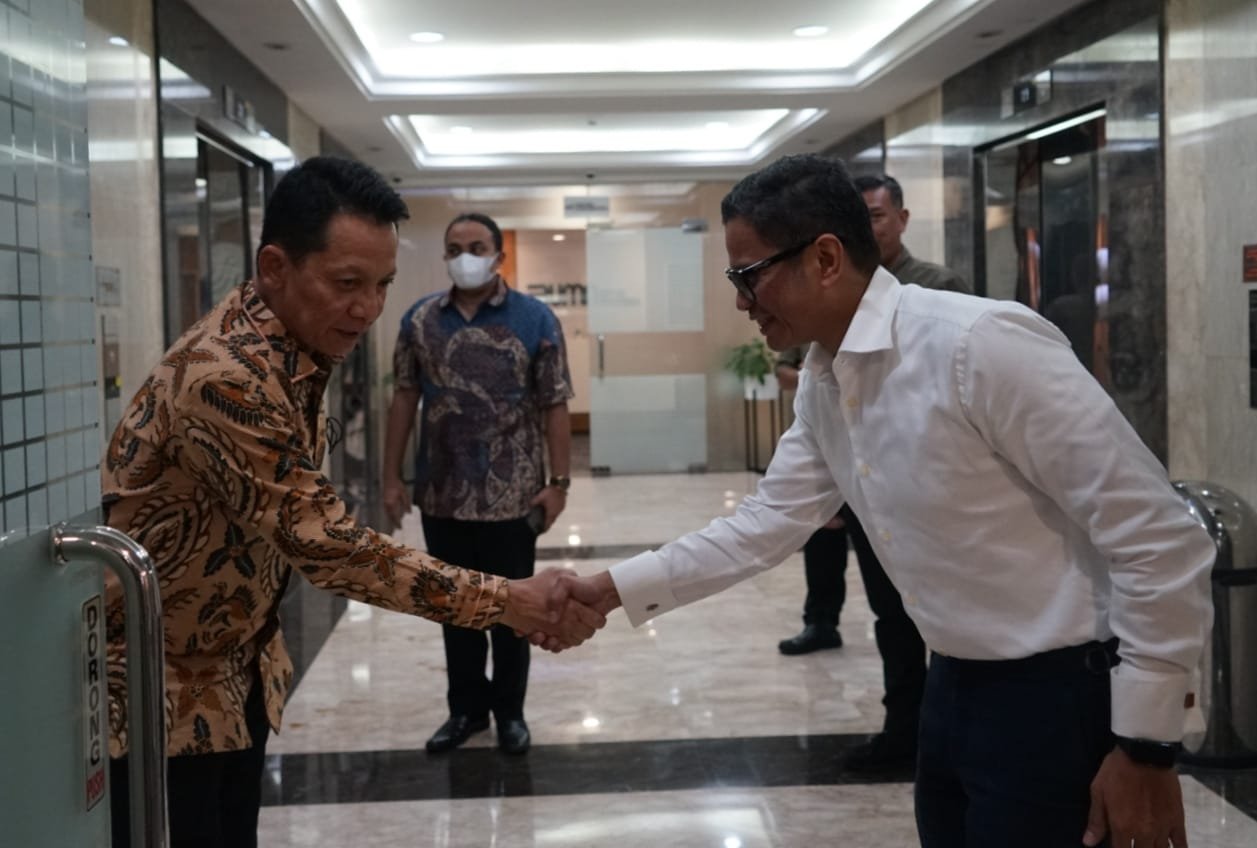 Bertemu Wamen BUMN, Pj Gubernur Aceh Minta Kegiatan Fisik di KEK Arun Segera Dimulai