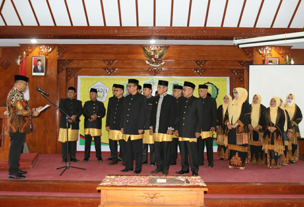 Pj Wali Kota Kukuhkan MAA Lhokseumawe