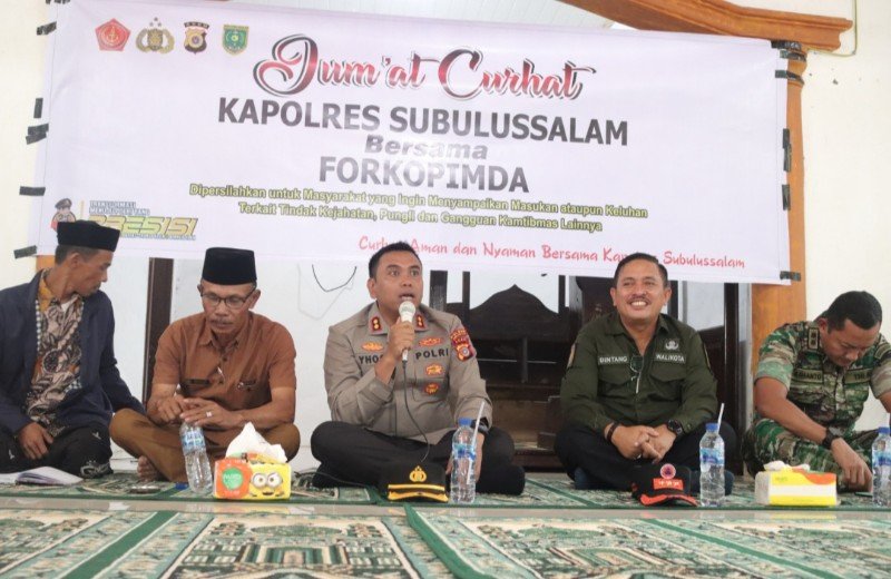 Kapolres Subulussalam Ajak Masyarakat Sepang Jaga Ekosistem Sungai, Jangan Setrum Ikan