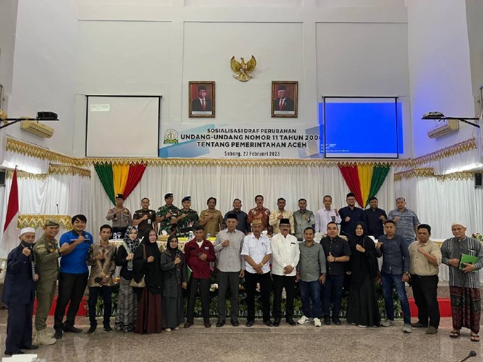 Keberadaan BPKS Sabang Jadi Sorotan di Sosialisasi Draft Revisi UUPA