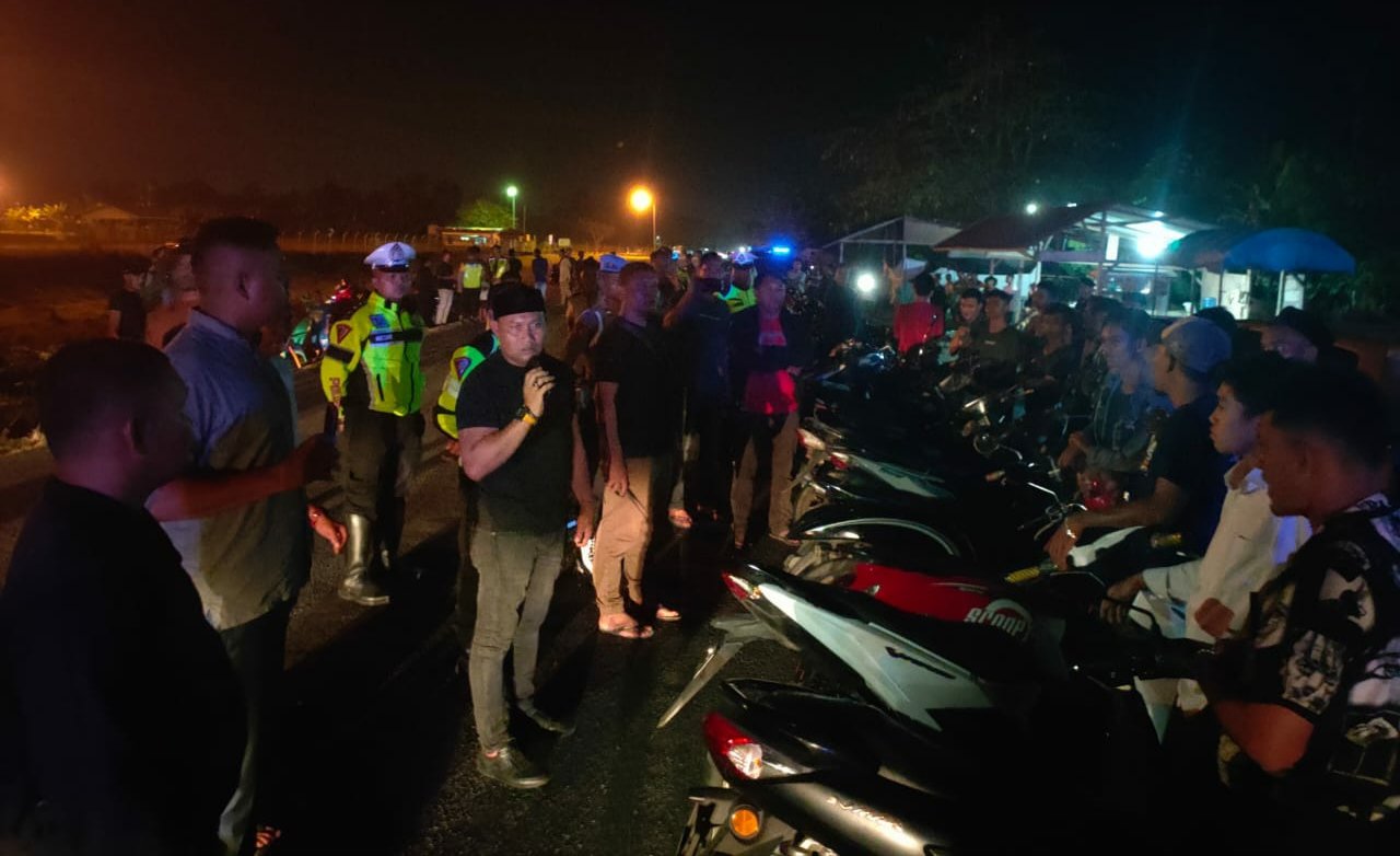 Polisi Amankan Puluhan Sepeda Motor Balap Liar di Aceh Utara