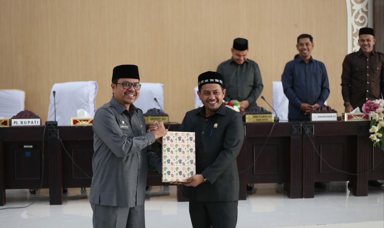 Pj Bupati Aceh Utara Sampaikan LKPJ 2022 kepada DPRK