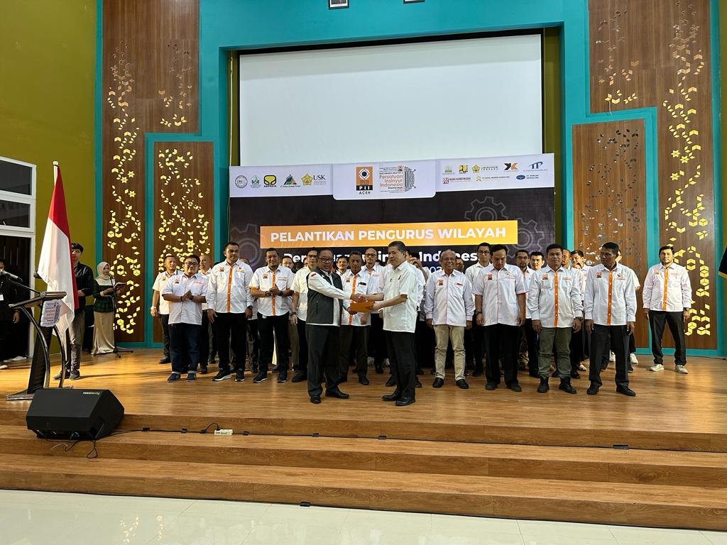 Sekjen PII Lantik Prof Marwan Sebagai Ketua Insinyur Aceh