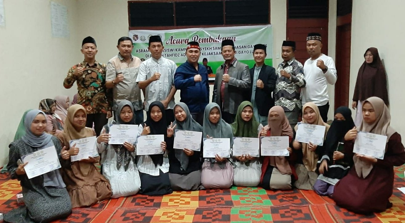 Kajari GL dan mahasantri tahfiz