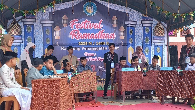 Ratusan Anak-anak di Penanggalan Barat Ikuti Festival Ramadan 1444 H