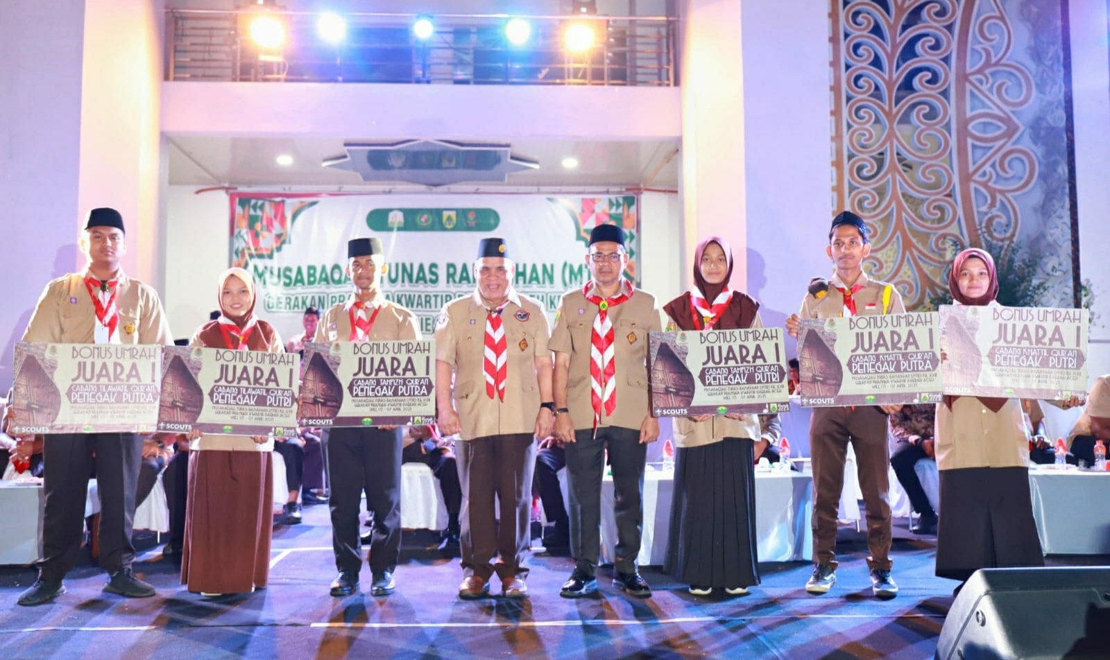 MTR XXII Pramuka: Banda Aceh Raih Tiga Tiket Umrah, Ini Nama-namanya