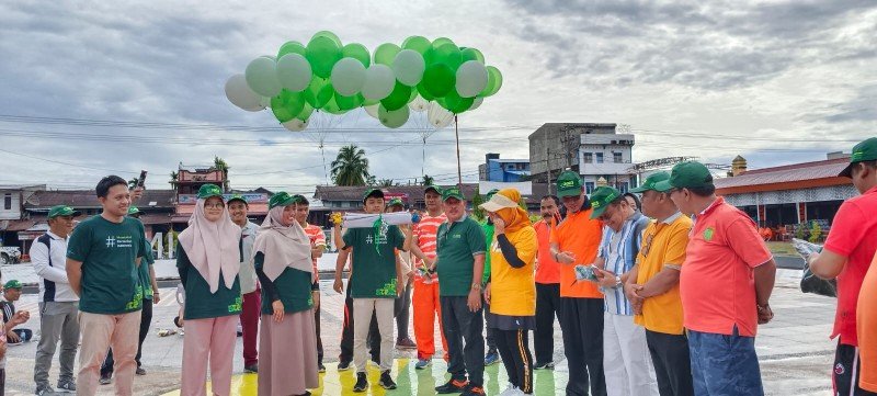 Disporapar Kota Subulussalam Adakan Senam Sehat untuk Masyarakat, Rutin Setiap Minggu