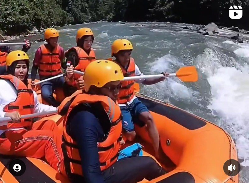 Uji Adrenalin, Yuk Coba Arung Jeram Lae Kombih di Kota Subulussalam