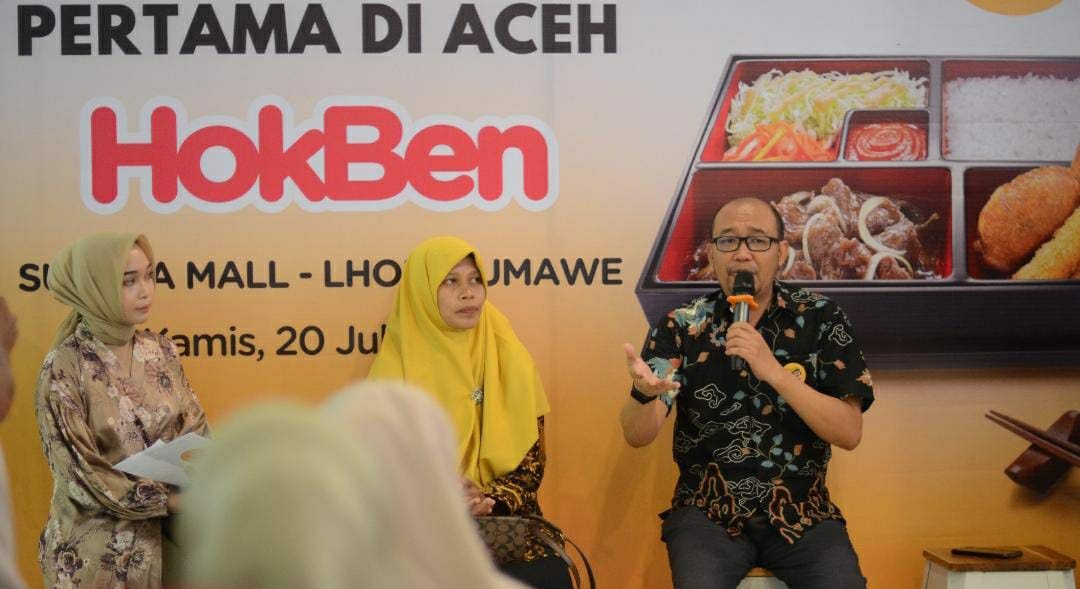 Hoka-Hoka Bento Dibuka di Suzuya Lhokseumawe