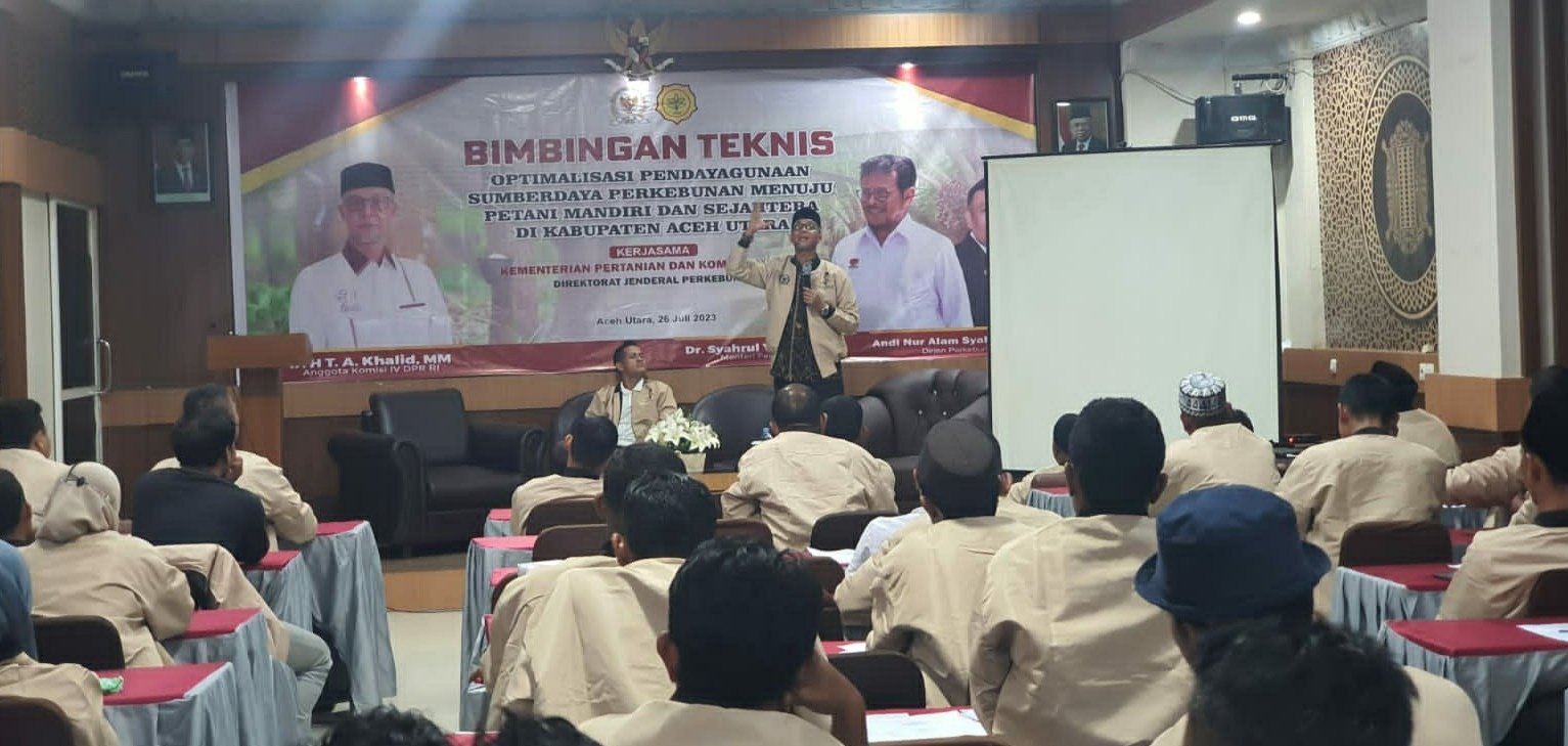 TA Khalid bimtek perkebunan