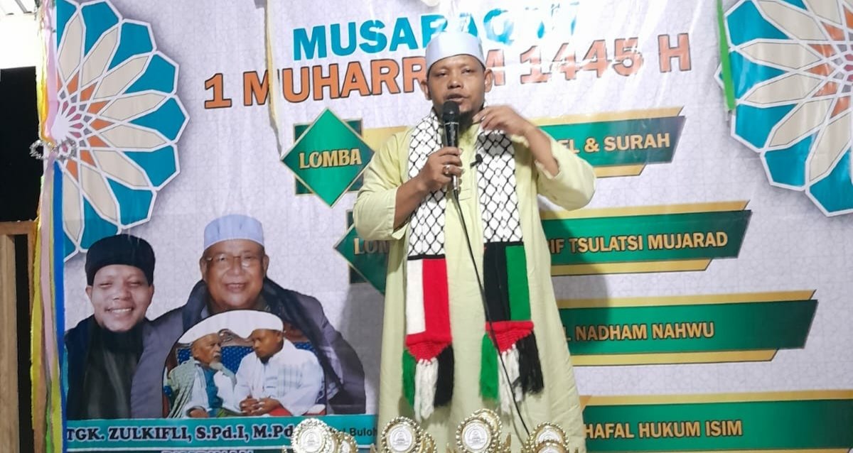 LPI Al-Alif Malikussaleh Pimpinan Tgk. Joel Buloh Gelar Musabaqah 1 Muharram 1445 H