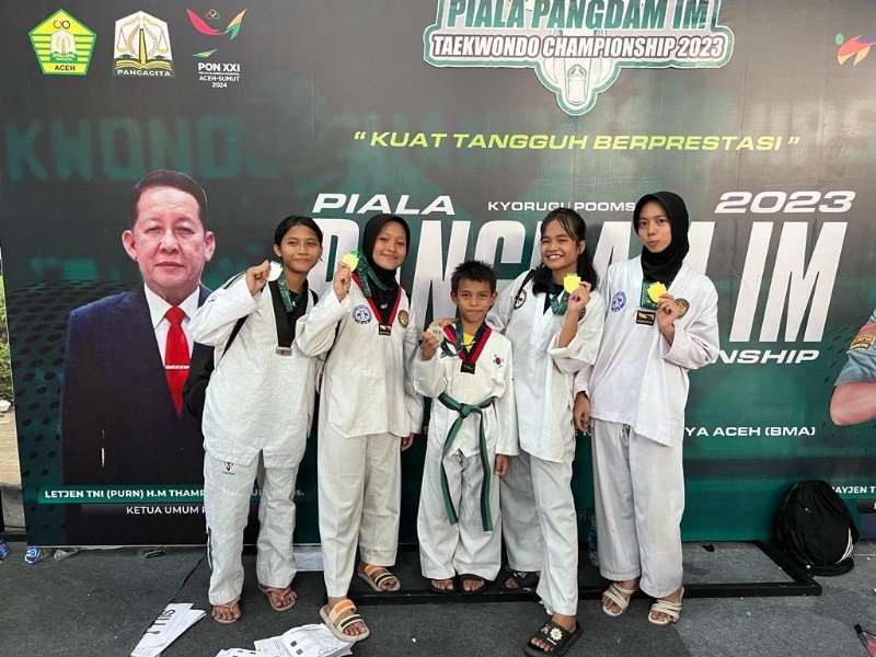 Piala Pangdam Iskandar Muda Hari Kedua, Kota Subulussalam Kembali Raih 3 Medali Emas 2 Perak