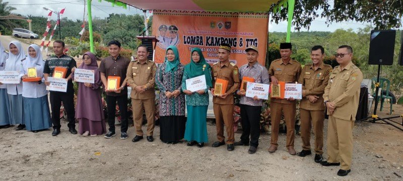 Rantau Panjang Juara I Lomba Kampong Tingkat Kota Subulussalam