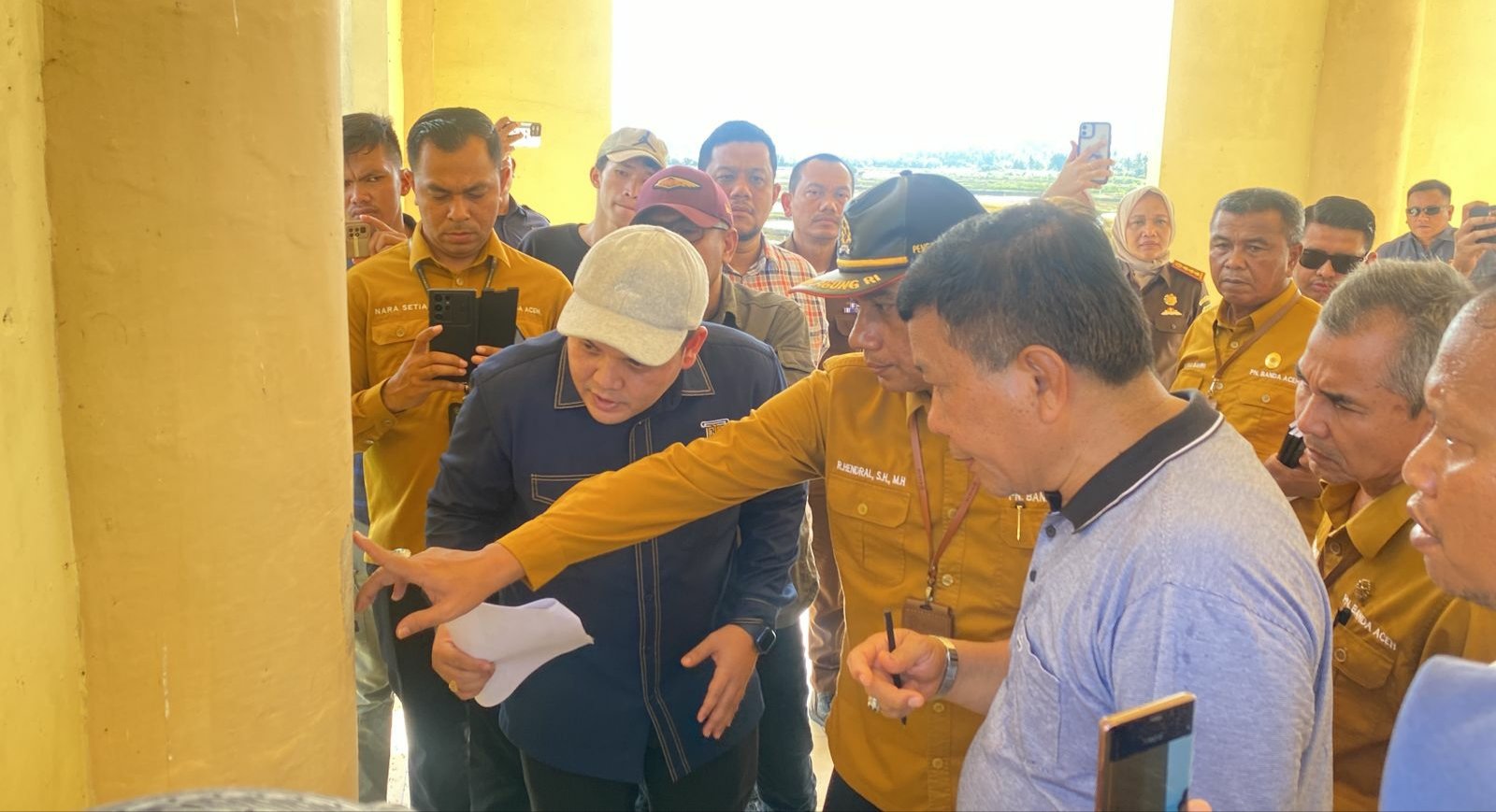 Hakim Pengadilan Tipikor Gelar Sidang Lapangan Perkara Monumen Samudra Pasai