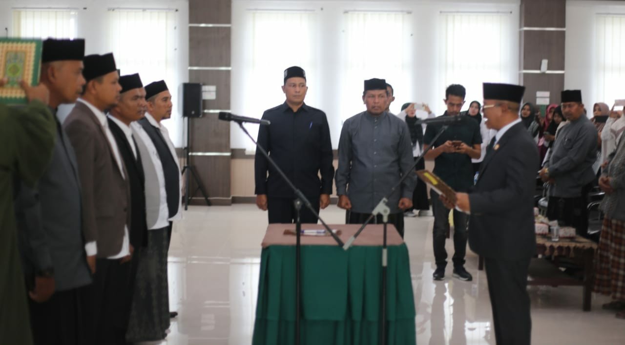 Lantik Anggota Baitul Mal Aceh Utara Ini Kata Sekda