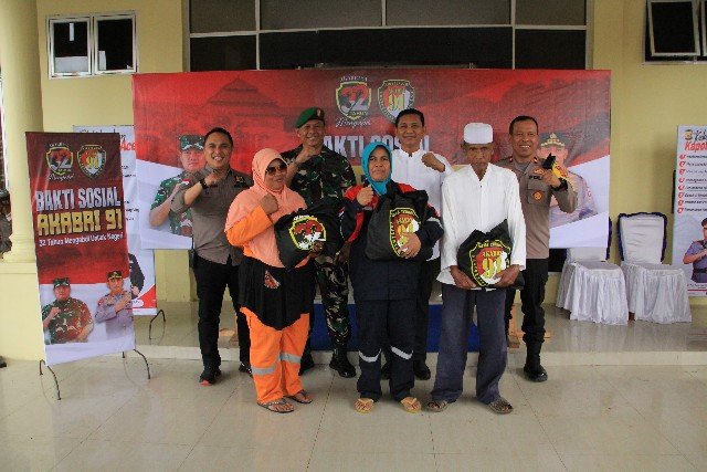 Akabri Angkatan 91 TNI-Polri Gayo Lues Gelar Bakti Sosial