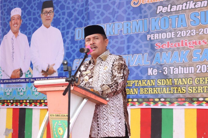 Buka Festival Anak Saleh Indonesia, Walkot Bintang: FASI Mengembangkan Bakat Anak Sejak Dini