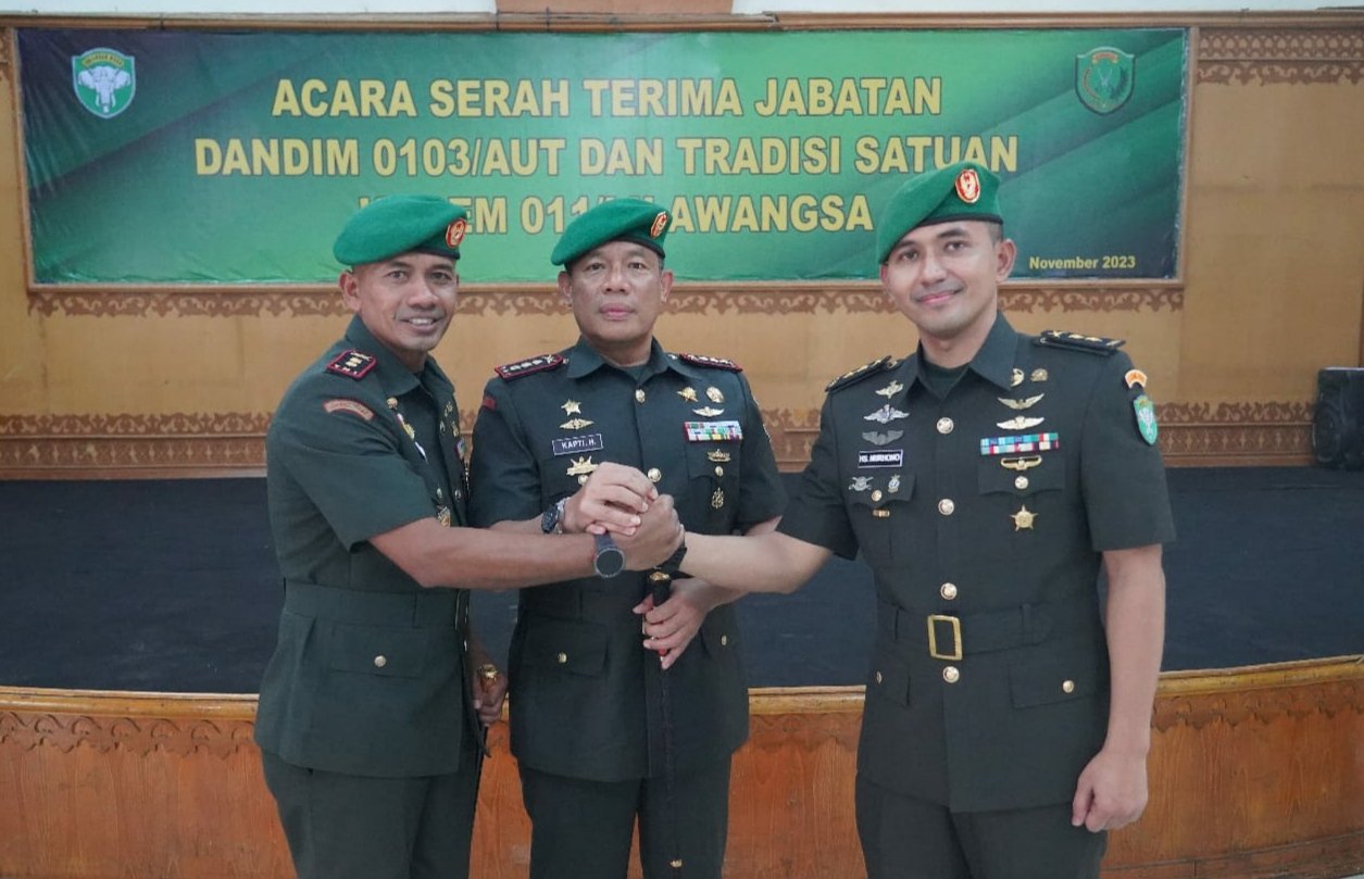 Dandim Makhyar dan Danrem Lilawangsa