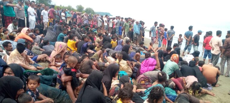 Lagi, Ratusan Etnis Rohingya Mendarat di Pidie