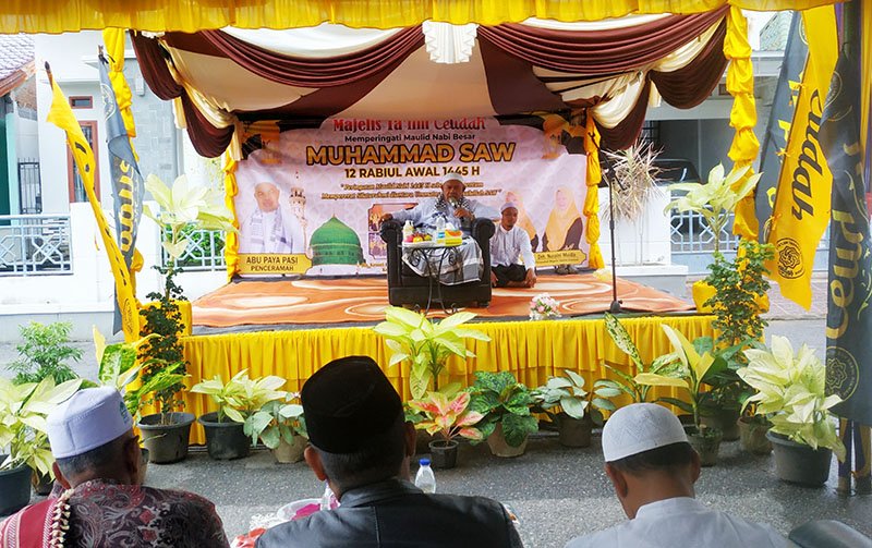 Ceudah peringati maulid1