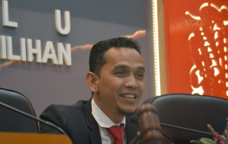 DKPP Rehabilitasi Nama Baik Fahrul Rizha Yusuf Anggota Panwaslih Aceh