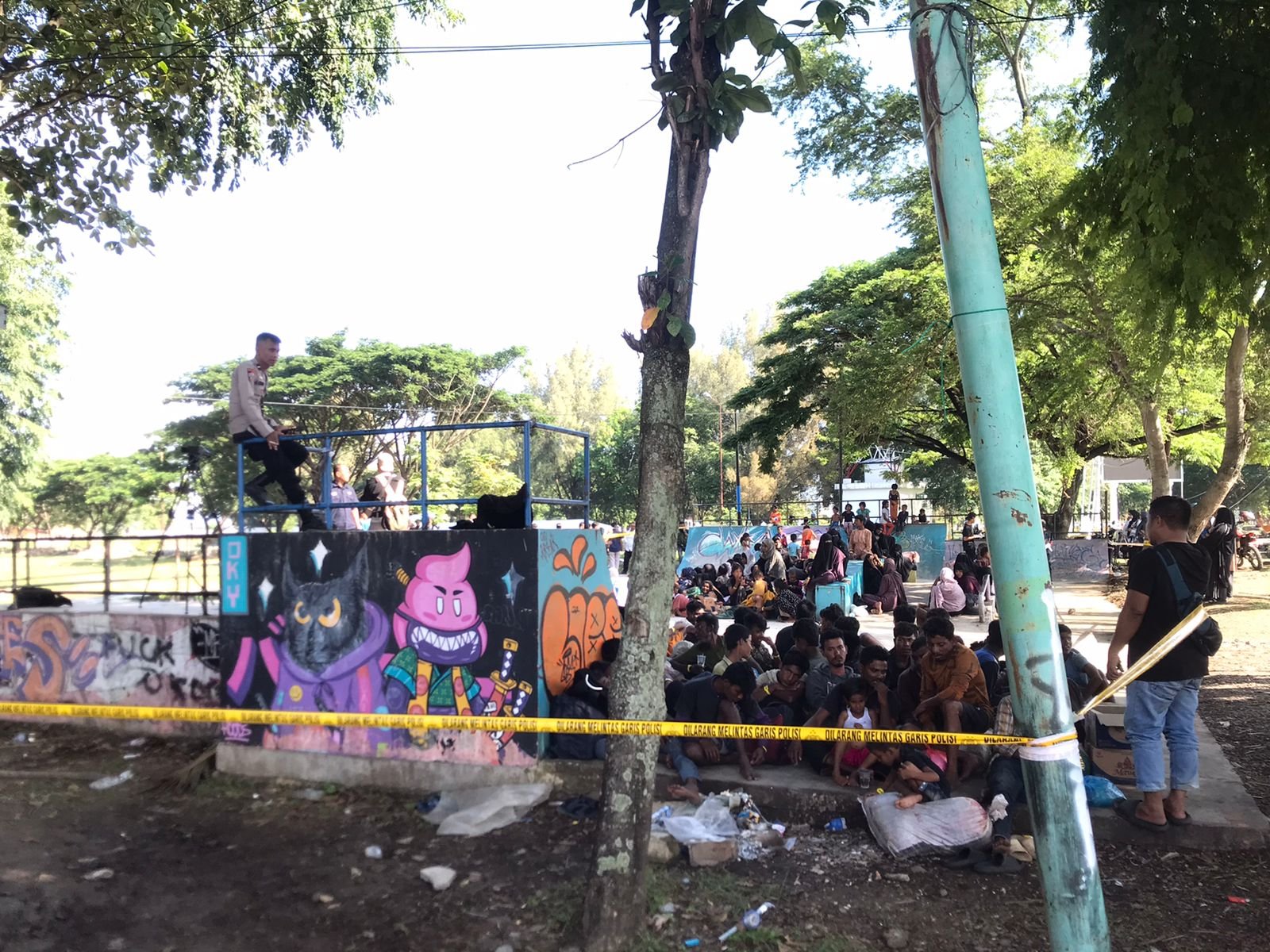 Polda Aceh Bongkar Kasus Penyelundupan Imigran Rohingya