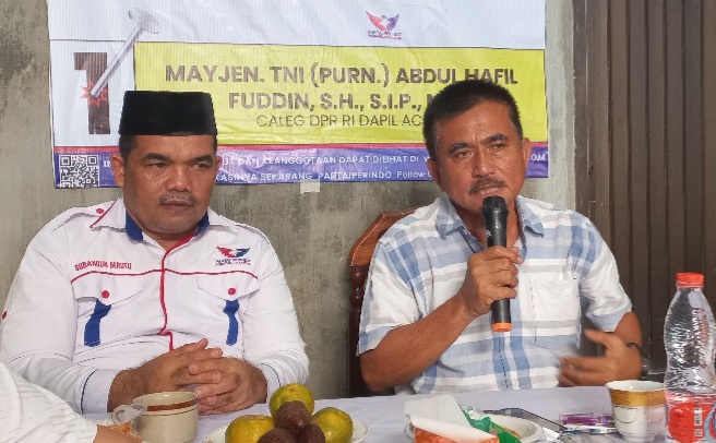 Caleg DPR RI Hafil Puddin Bersama Caleg DPRA Subangun Berutu Berkolaborasi Menuju Kemenangan di Pemilu 2024