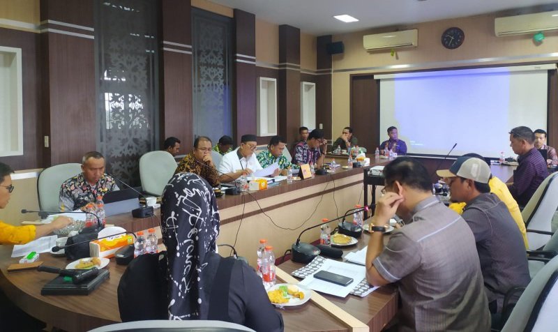 Pembahasan Awal APBK Subulussalam 2024 Kisruh, Tim TAPK Walk Out dari Banggar