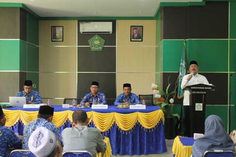 Wawako Subulussalam Buka Bimbingan Manasik Haji Tingkat Kota dan Kecamatan