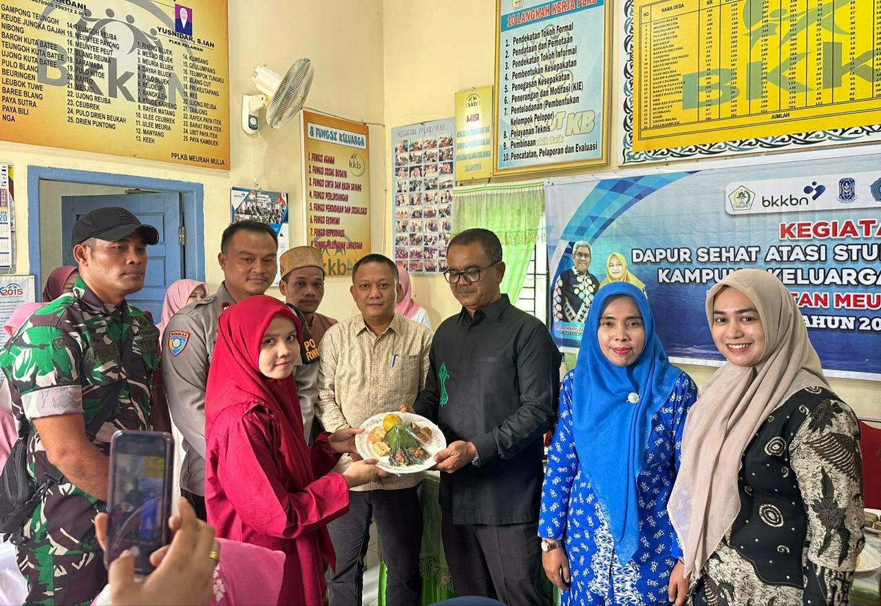 DPMPPKB Aceh Utara Kembali Gelar Dapur Sehat Atasi Stunting di Gampong ‘Keluarga Berkualitas’