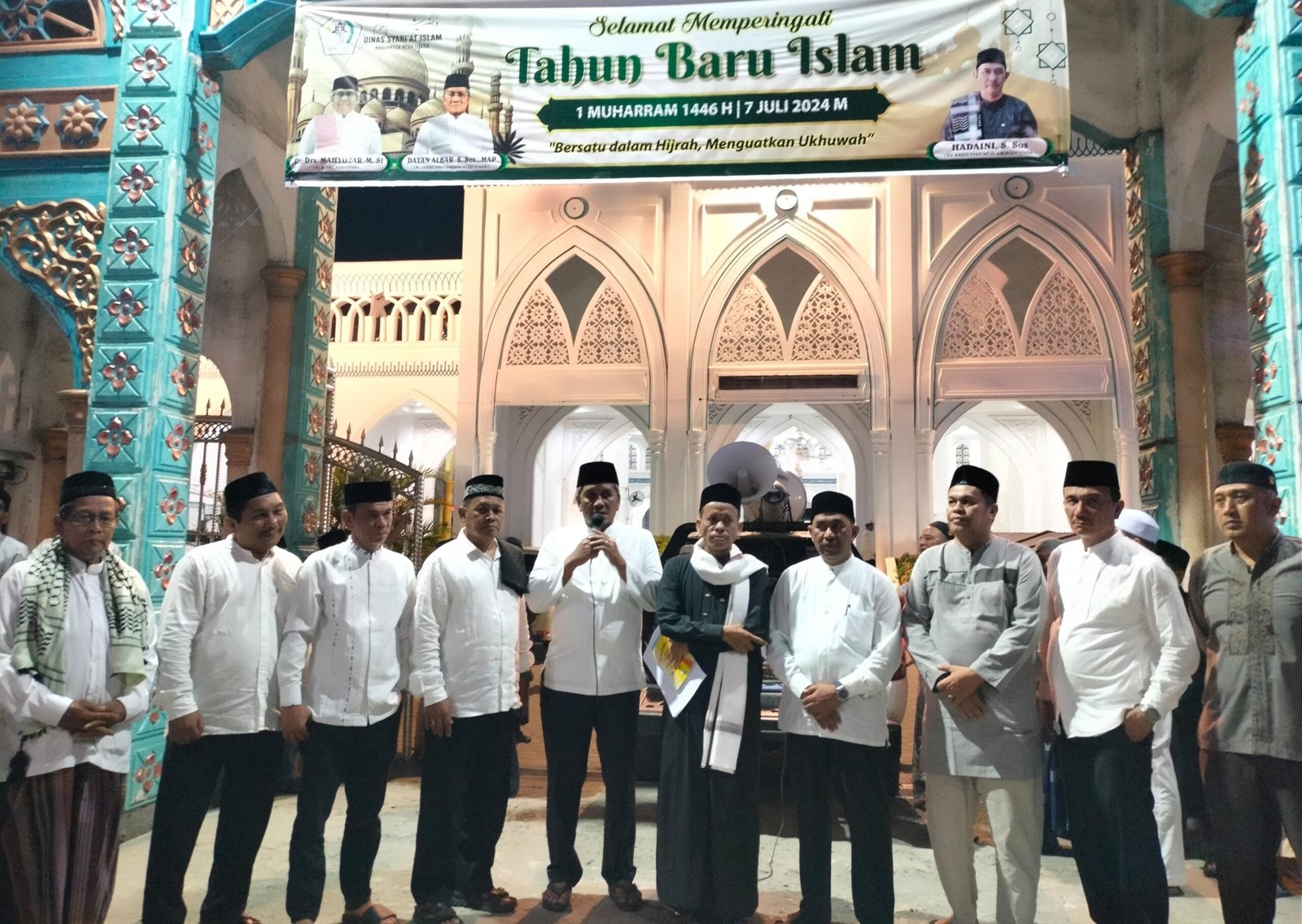 Pemkab Aceh Utara Peringati Tahun Baru Islam 1446 Hijriah di Masjid Agung Baiturrahim Lhoksukon